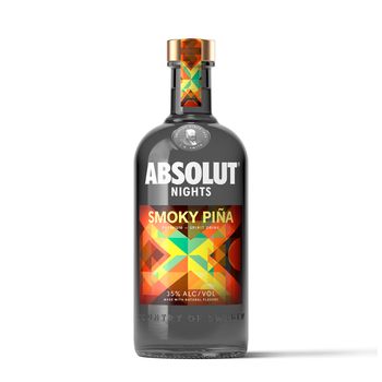 Vodka Absolut Smoky Piña 700 ml