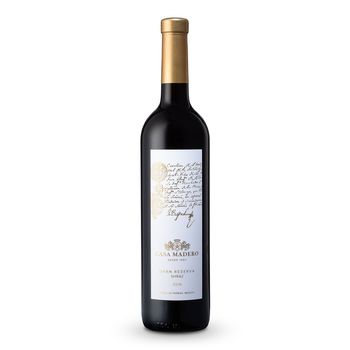 Vino Tinto Casa Madero Gran Reserva Shiraz 750 ml