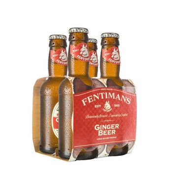 Fentimans Ginger Beer 4 Pack 800 ml