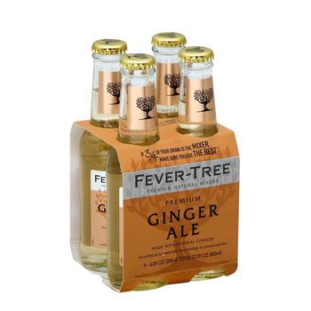 Fever Tree Ginger Ale 4 Pack 800 ml