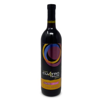 Vino Tinto Cuatro Soles Afrutado 750 ml