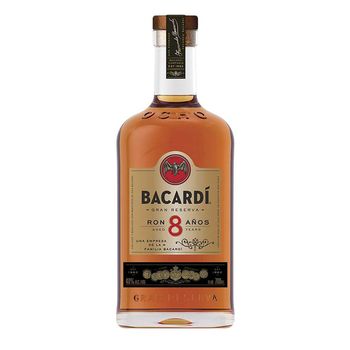 Ron Bacardi 8 Años 750 ml