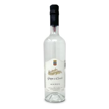 Licor Banfi Grappa Del Castello Black Cap 700 ml