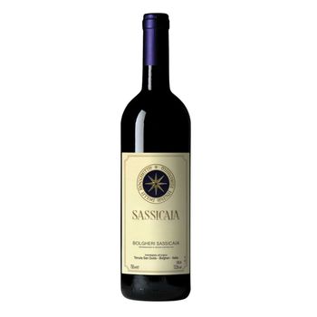 Vino Tinto Bolgheri Sassicaia Doc 750 ml