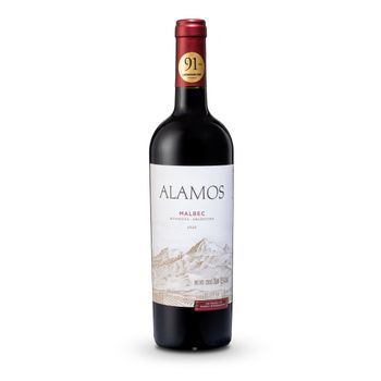 Vino Tinto Alamos Malbec 750 ml