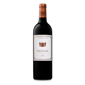 Vino Tinto Chateau Pauillac de Pichon 2019