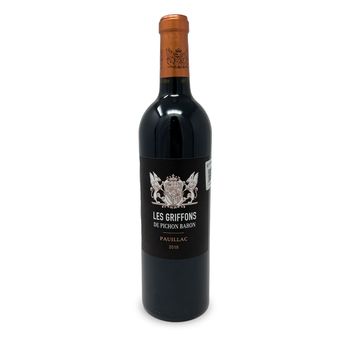 Vino Tinto Les Griffons De Pichon Baron 2018 750 ml