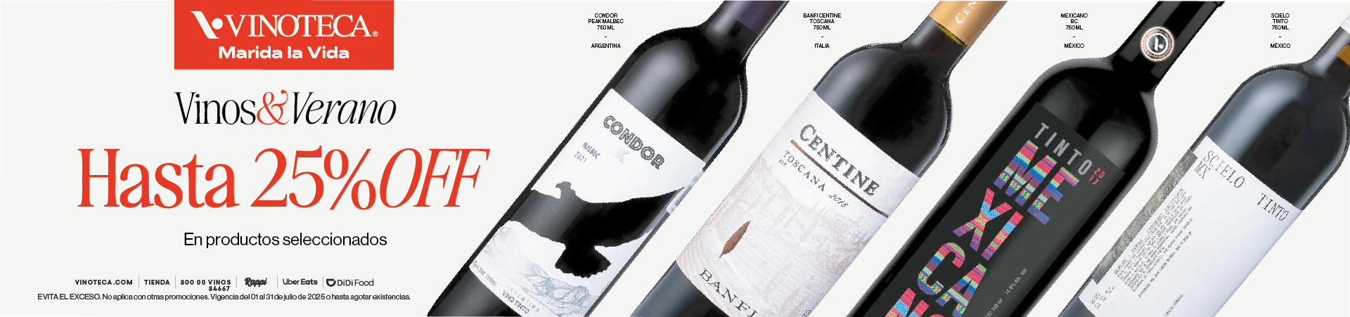 Vinoteca | Promociones del mes