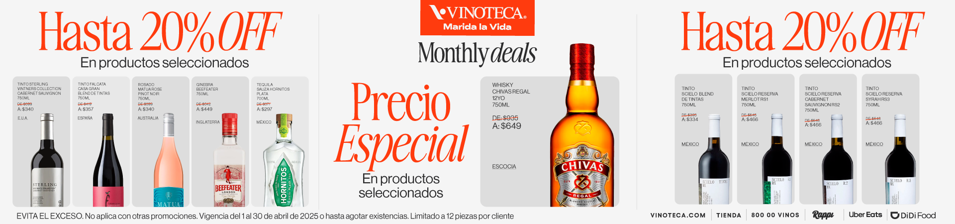 Vinoteca |Monthly Deals