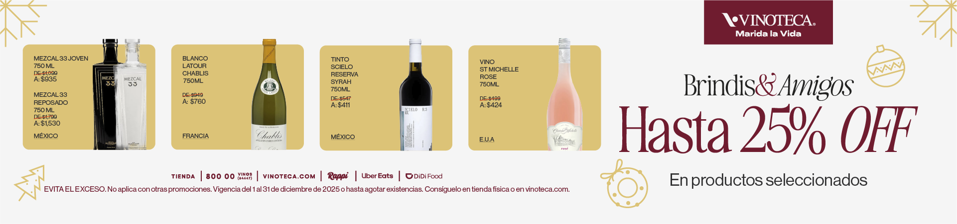 Vintoeca | Promociones del mes