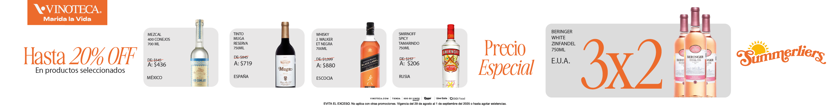 Vinoteca | Precio especia